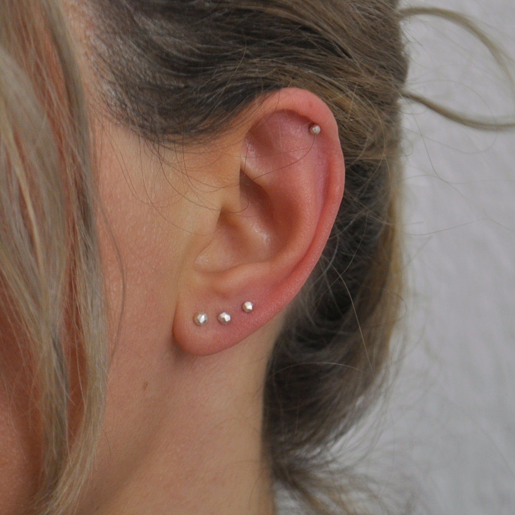 Ohrstecker "Erstarrt" – Bild 4